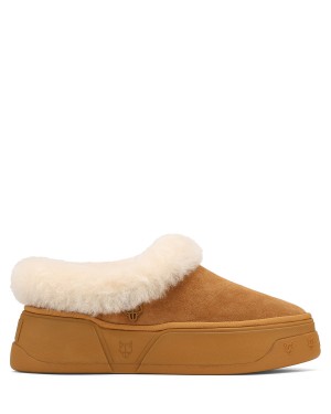 Kozaki Naked Wolfe K-02 Shearling Męskie Brązowe | HBU245JK