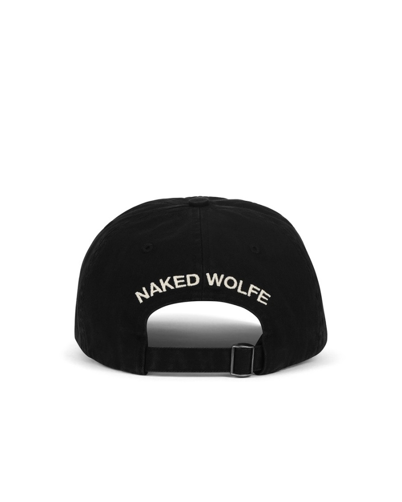 Czapki Naked Wolfe Pure Baseball Męskie Czarne | LID5842VA