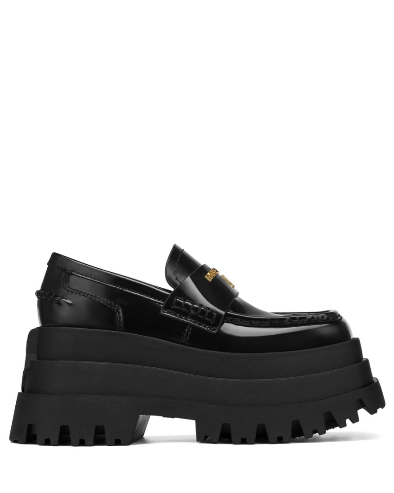 Loafersy Naked Wolfe Delusion Box Damskie Czarne | HQH3175JS