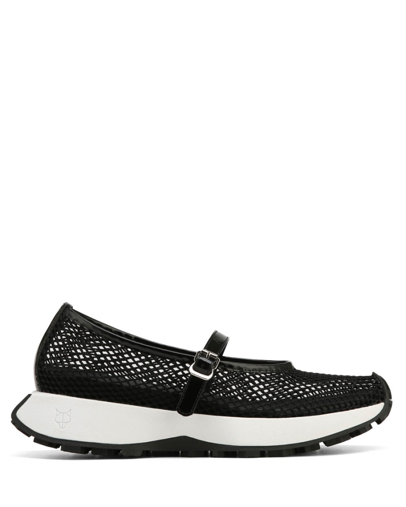 Loafersy Naked Wolfe Protected Mesh Damskie Czarne | DLS5285VY