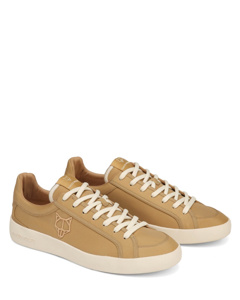 Trampki Naked Wolfe Portofino Nylon Męskie Khaki | NRD8861PQ